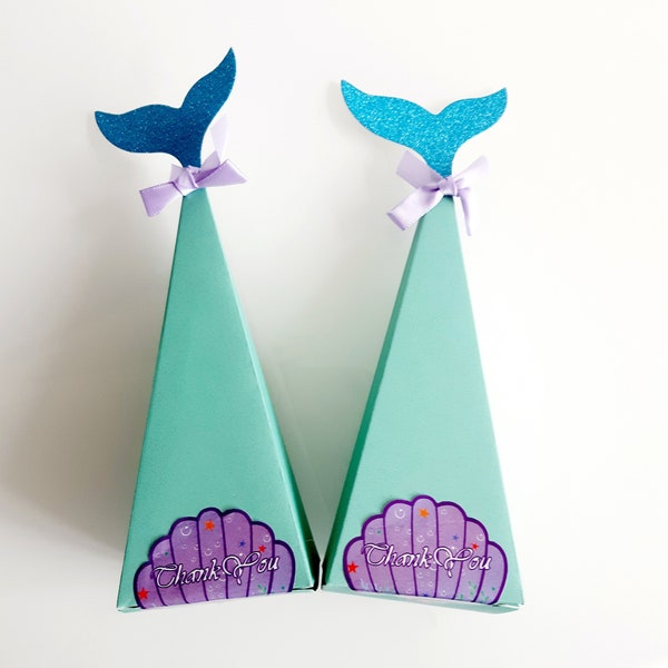 Mermaid Sweet Cones Vorgefüllte Party box