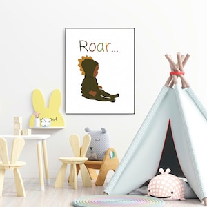 Little Black Boy Art Print, Dinosaur Kids Art Print, Children Art Print,  Nursery Room Wall Art, Kids Playroom Art, Black Boys