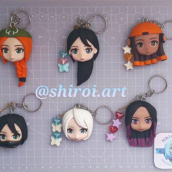 Valorant Figure, Valorant Chibi Keychains