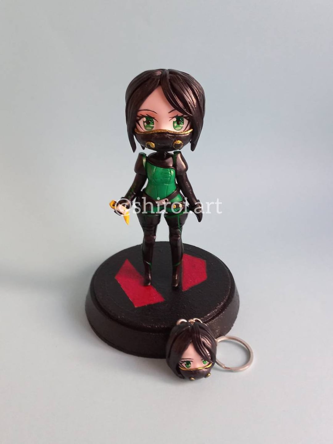 Valorant Viper Chibi Figure - Etsy
