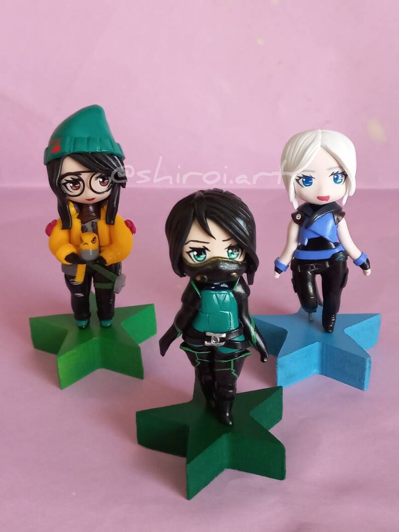 Valorant Agents Valorant Figure Gift Valorant Agents Figuur Etsy
