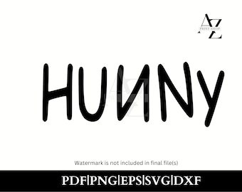 Hunny Winnie the Pooh Shirt SVG, Cricut Cut File (Digital Download)