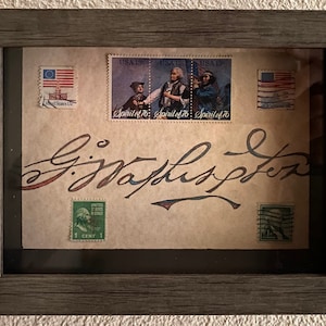 George Washington Signature - Etsy