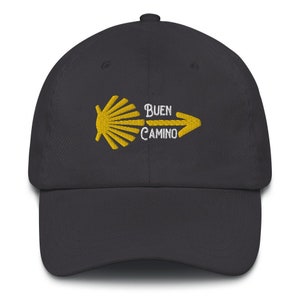 Chapéu de concha de flecha do Caminho de Santiago para viagem ou para comemorar sua peregrinação Frances The Way, presente incrível para o Peregrino Buen Camino