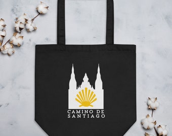 Camino De Santiago Eco Shopper Tote for your journey or commemorate your pilgrimage Amazing Gift for the Pelegrino Buen Camino