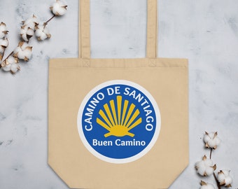 Camino De Santiago Eco Shopper Tote for your journey or commemorate your pilgrimage Amazing Gift for the Pelegrino  Buen Camino!