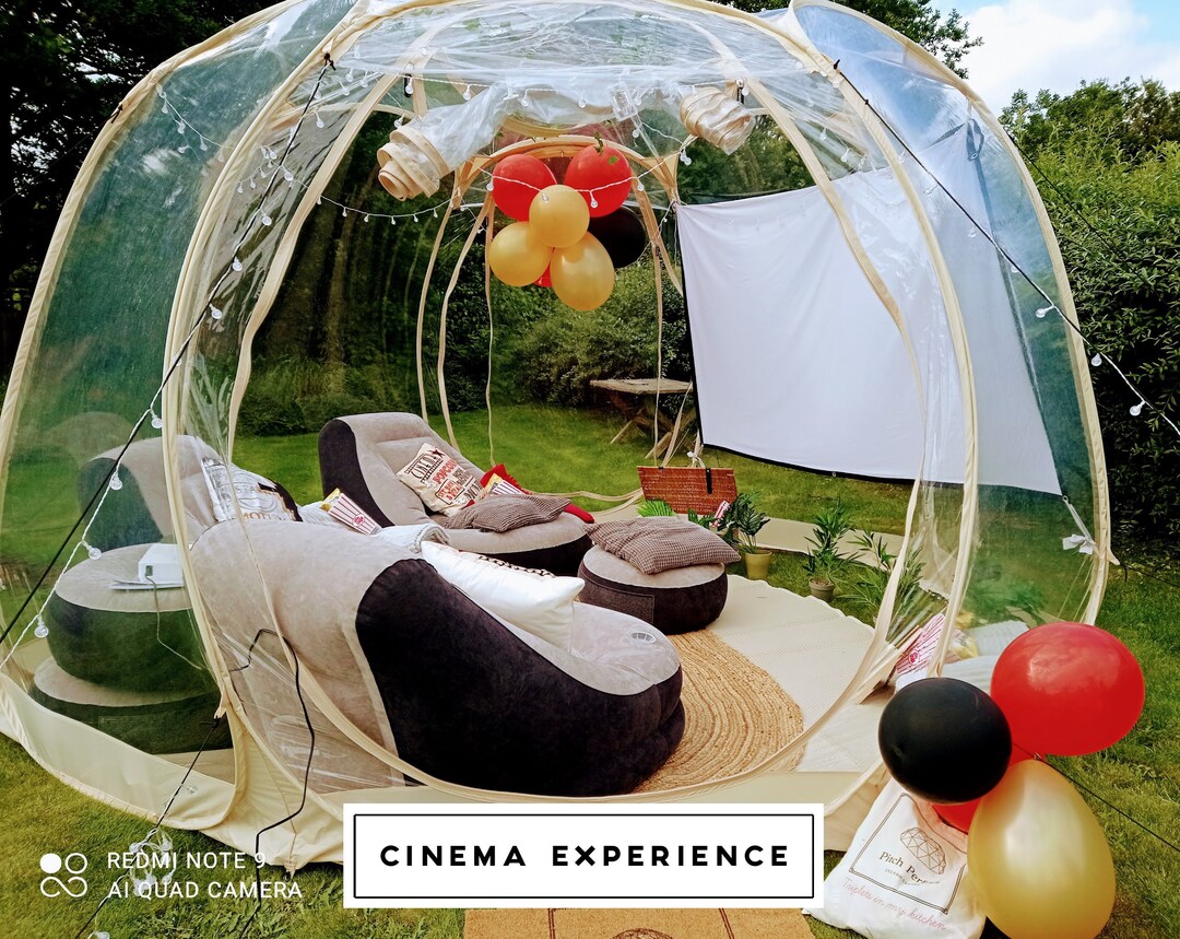 London Only Party Dome / Igloo Hire Cinema Night, Outdoor Cinema, Cinema Under the Stars, Hen