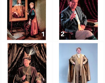 Portraits Gilderoy Lockhart - 1 image au choix, taille 20 x 25 cm