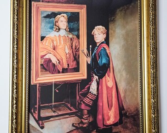Gilderoy Lockhart Portrait - 1 photo avec cadre doré