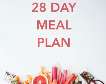 28 days vegan meal plan