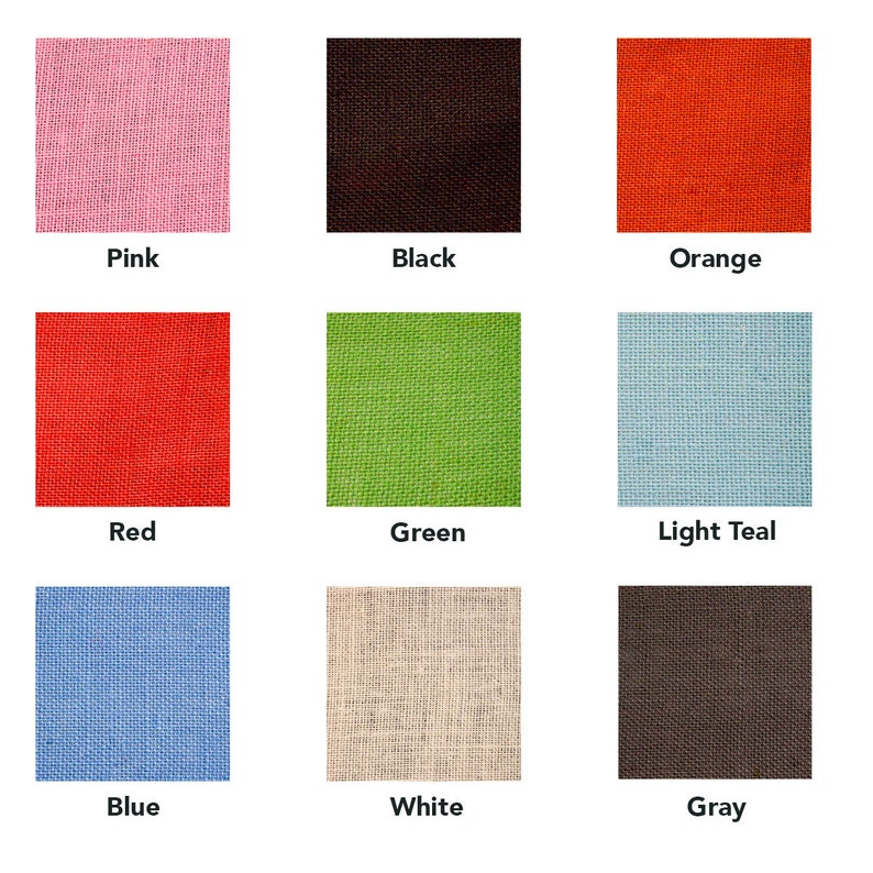 60inch Wide Dyed Colored Burlap Fabric Sold by the Yard Buy More, Save