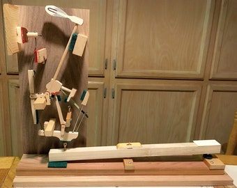 Upright PIANO ACTION MODEL Full Kit Lernen Sie, zu regulieren und zu reparieren Klavierstimmung P.T.G.