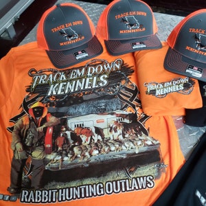 Kaninchen-Jagd verfolgen Em Down Hundehütten Jagd-Shirt