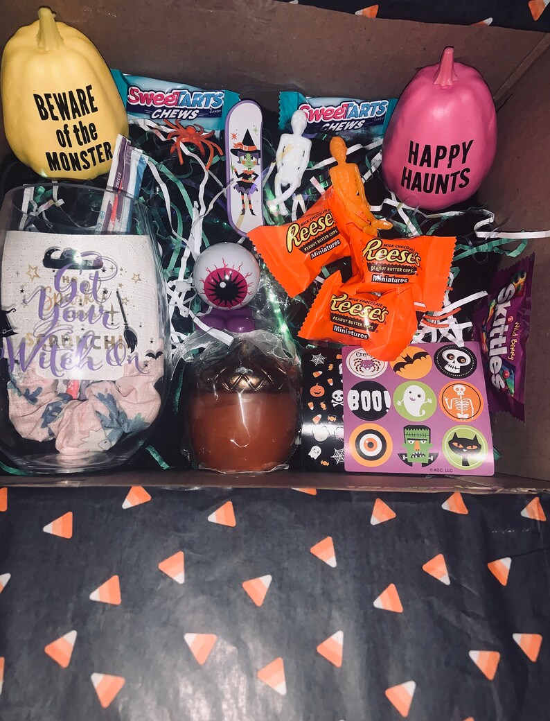 Halloween Gift Box Etsy