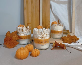 Pumpkin Spice Candle / Fall Candle / Holiday Gift / Christmas Gift