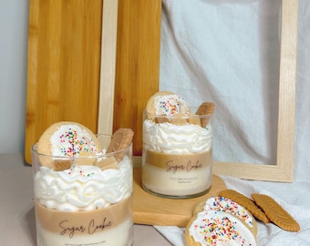 Handmade Candle / Sugar Cookie Candle / Gift Candle / Holiday Gift / Desert Candle / Soy Wax Candle