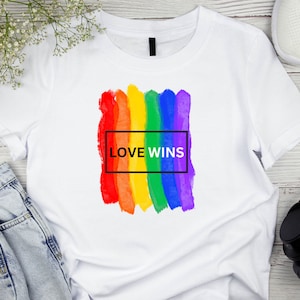 Love Wins PNG - Gay Pride - Pride 300 dpi PNG - LGBTQ Digital Download - Love Wins Instant Download