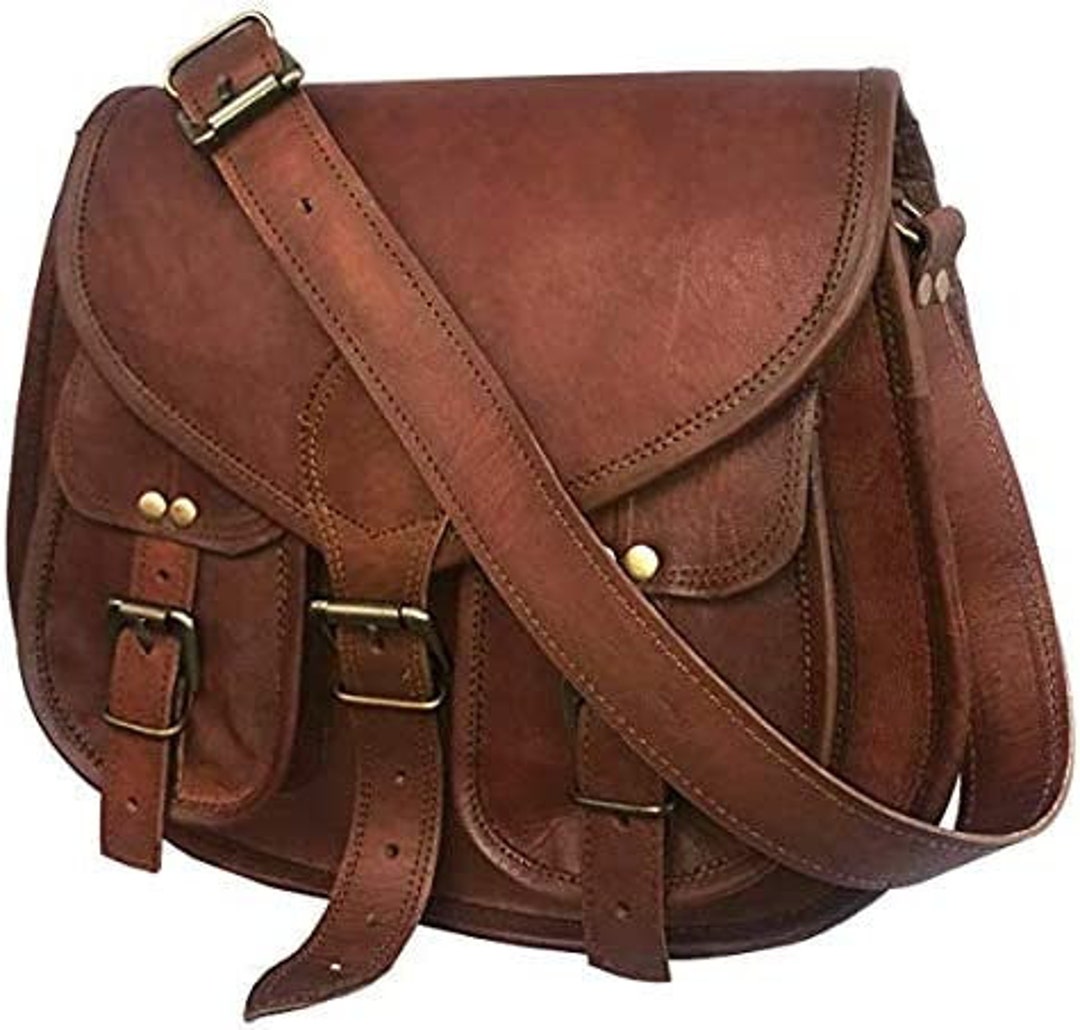 13'' Inch Leather Crossbody Bags Purse Women Shoulder Etsy