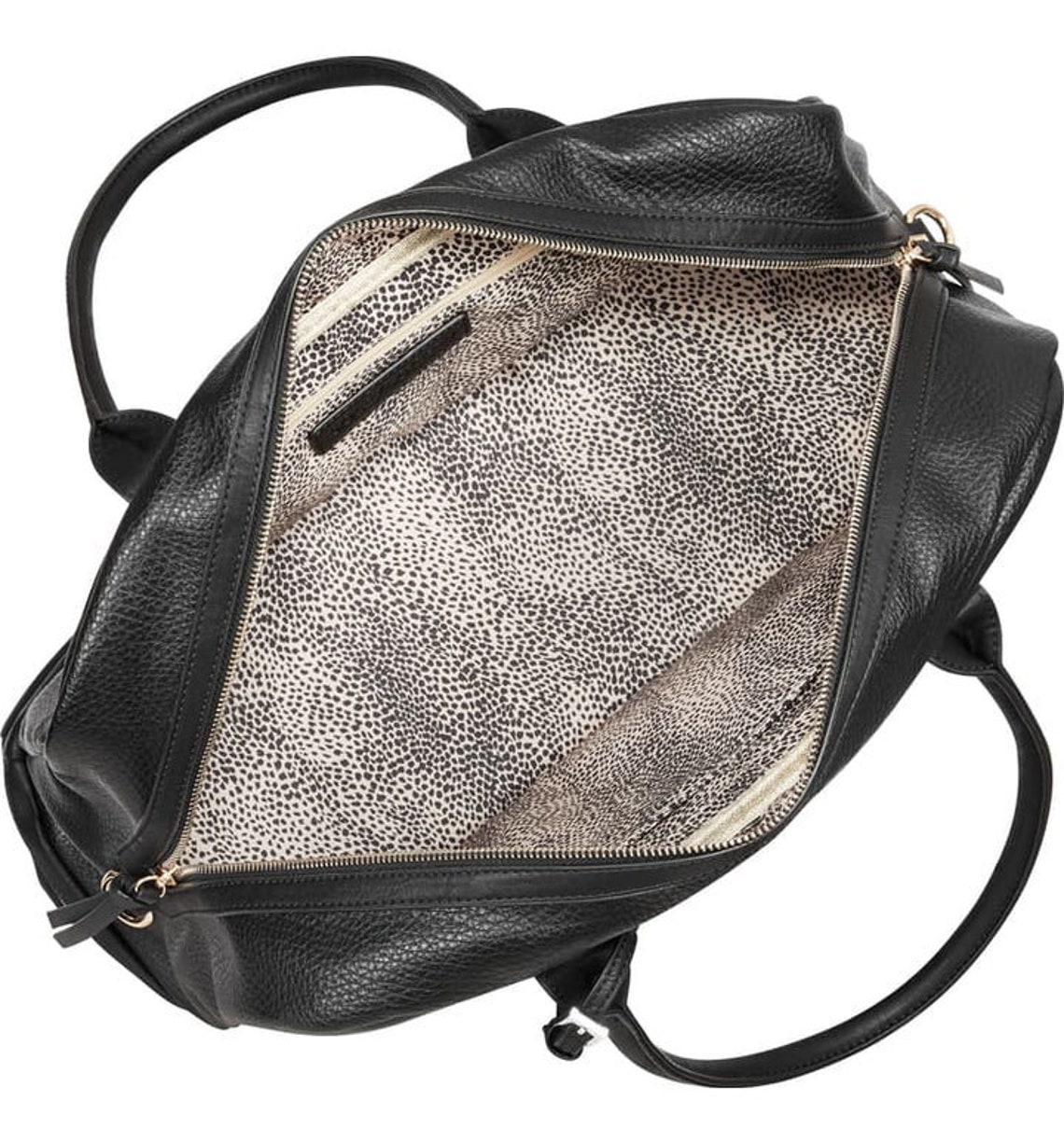 Leather Weekender Bag With Shoe Compartment Men Full Grain Etsy