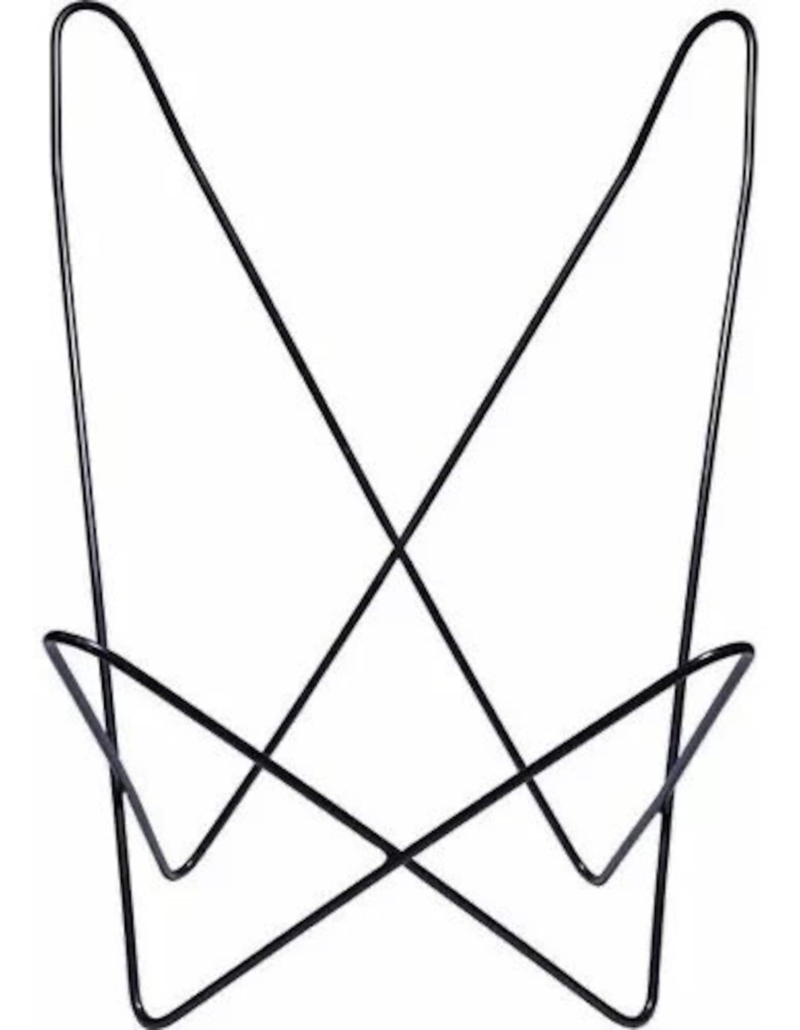 Retro Handmade Leather Butterfly Chair Handmade Chair Etsy