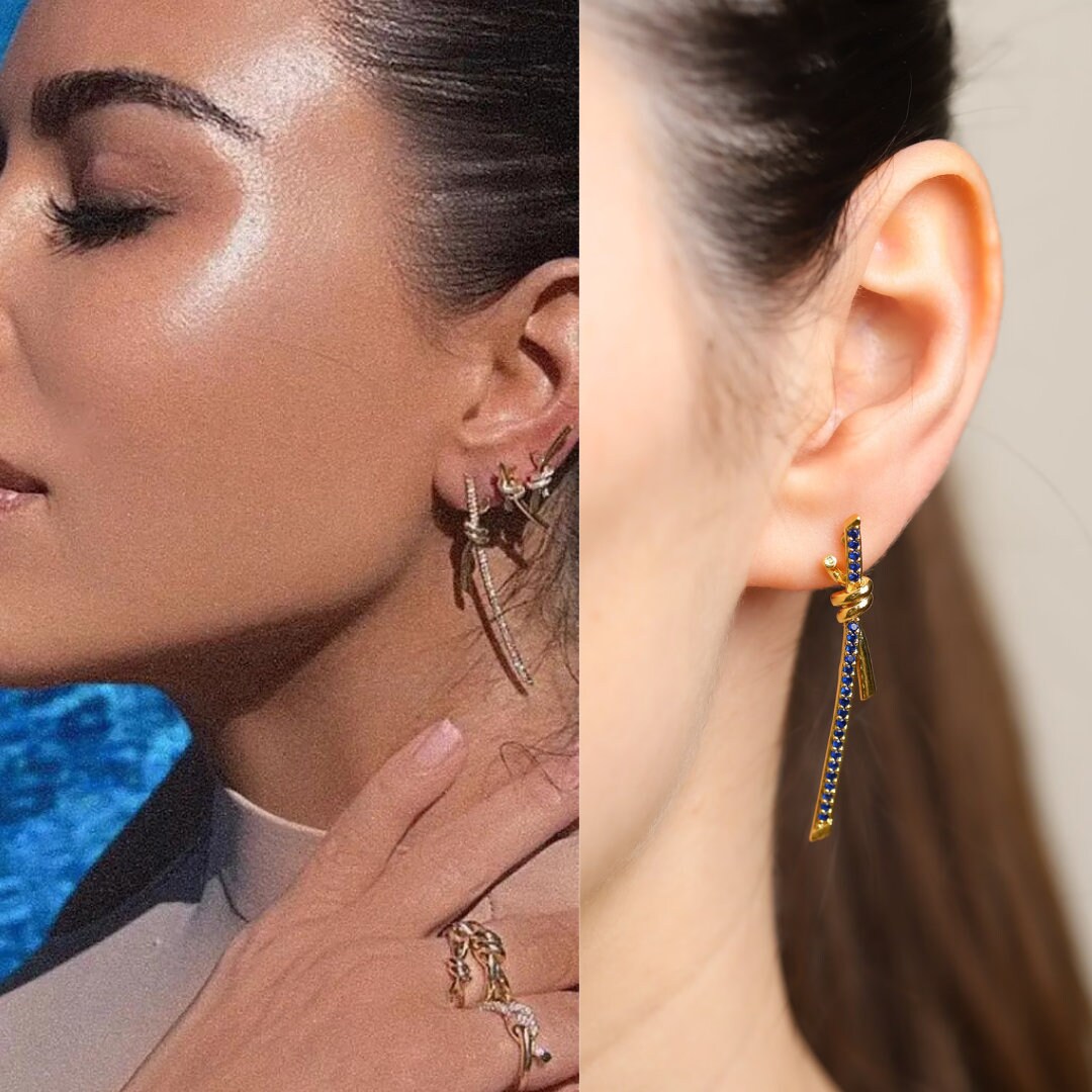 Kourtney kardashian cross best sale earrings
