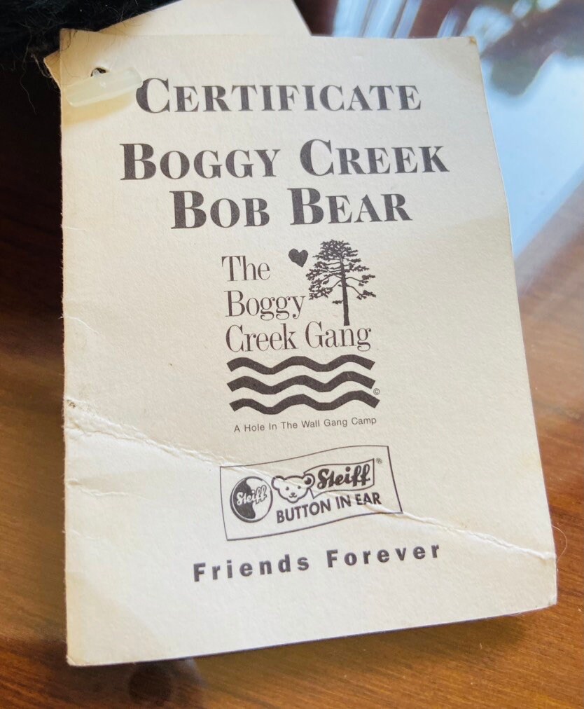 Steiff Boggy Creek Bob - Etsy