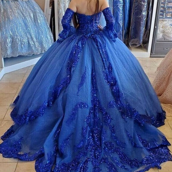 Blue Wedding Dress - Etsy