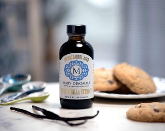 Mary DiSomma’s Cognac Barrel-aged 100% Madagascar Pure Vanilla Extract