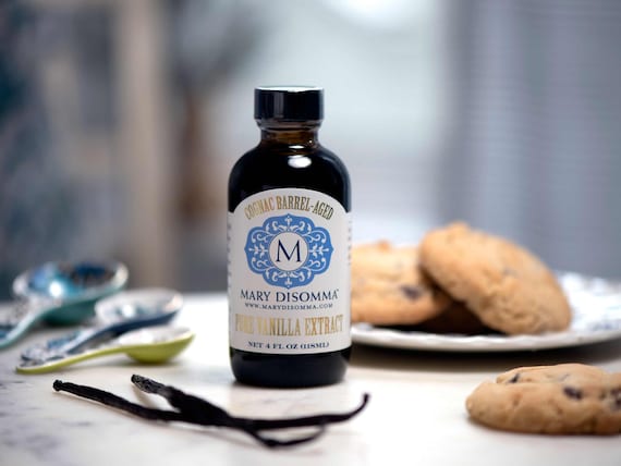 Mary DiSomma’s Cognac Barrel-aged 100% Madagascar Pure Vanilla Extract