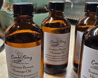 Summer Bower Massage Oil