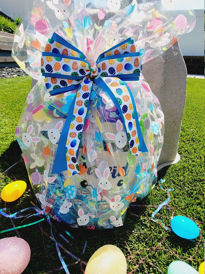Prefilled Easter Baskets/ Bunny Baskets/ Personalized Easter Etsy