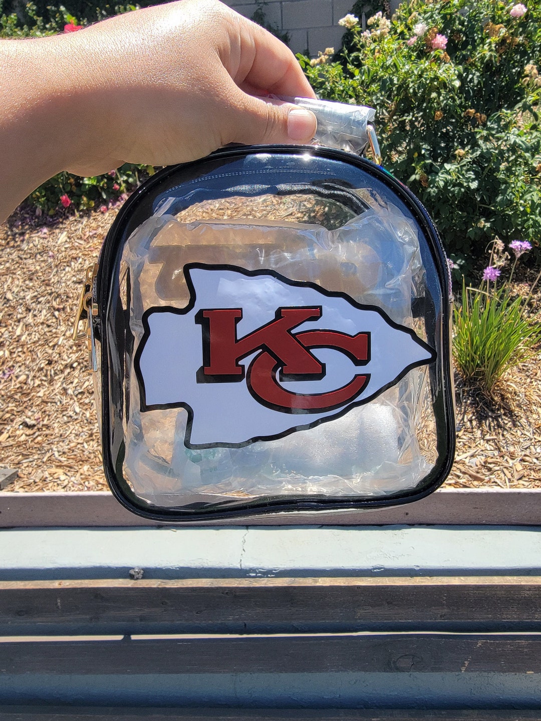 Football Stadium Approved Clear Bag/ Personalized Clear Etsy