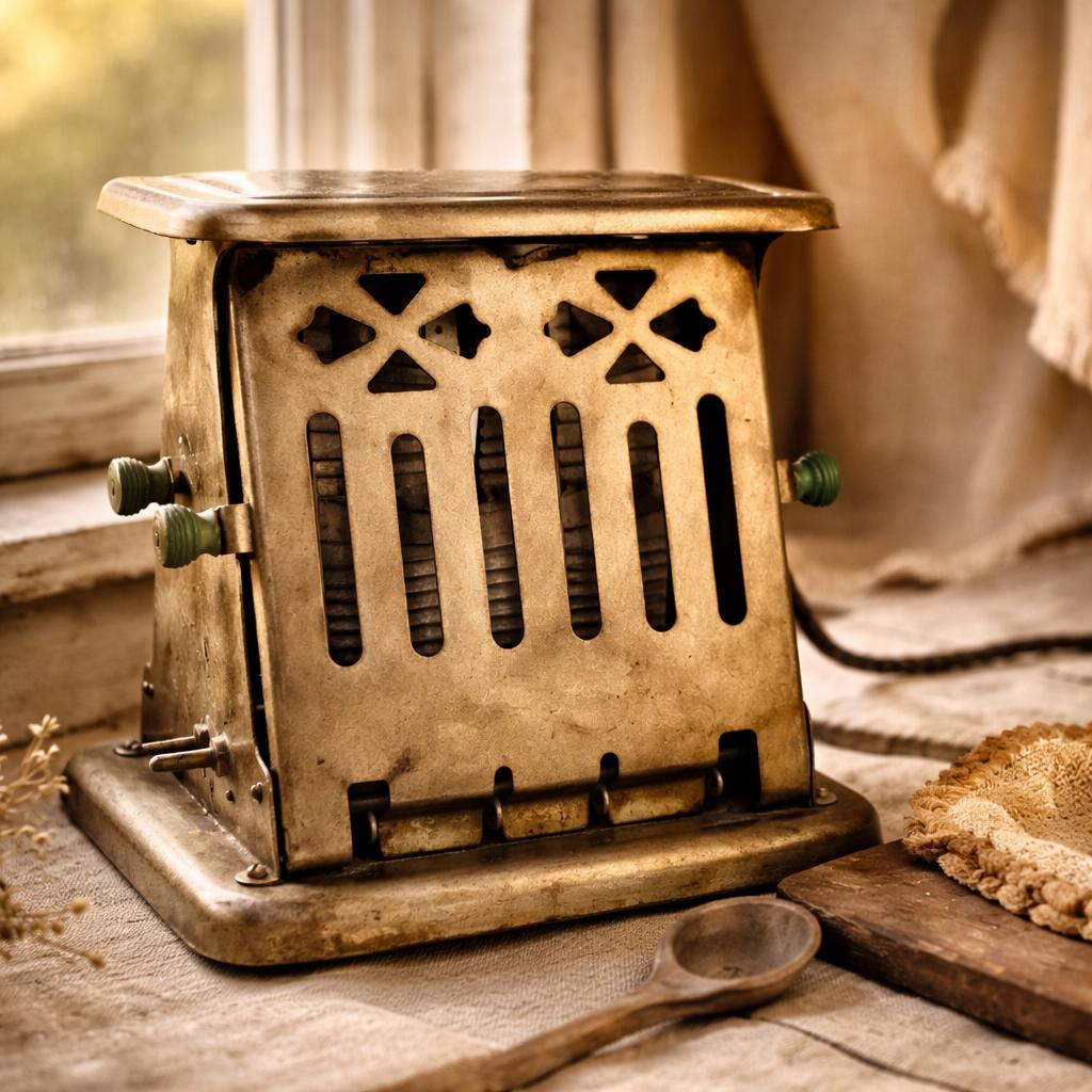 Antique Landers Frary Clark Toaster | Early 1900s Metal Appliance ...