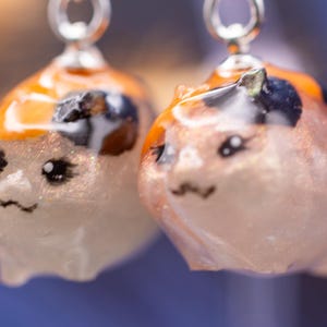 Final Fantasy XIV Inspired: Fat cat earring set