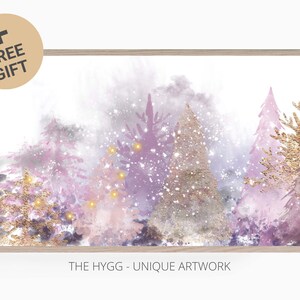 Samsung Frame TV Art - Christmas Trees - Digital Download