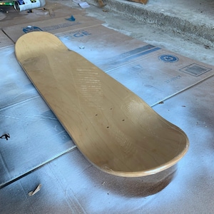 Plain Blank Skateboard Deck | 8.0&quot; Inches | Medium Concave | Pro Deck | Skate-able