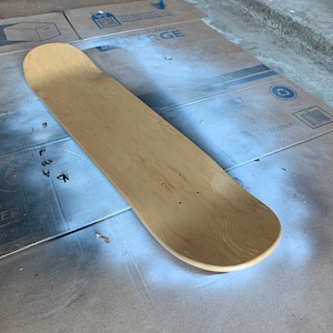 Plain Blank Skateboard Deck | 7.75&quot; Inches | Medium Concave | Pro Deck | Skate-able