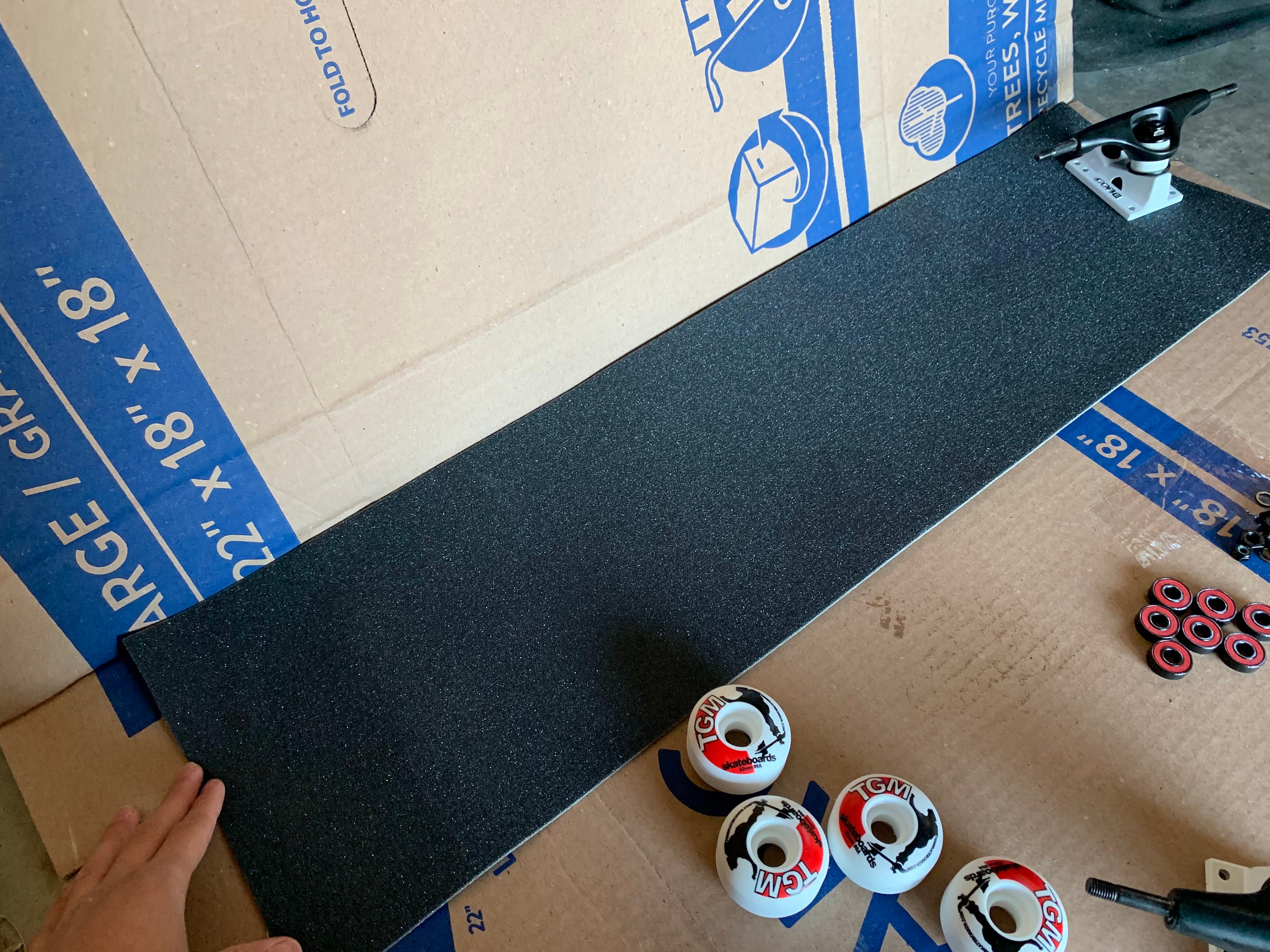 9x 33 Jessup Grip Tape Sheet JUST the Grip Tape Skate Parts Jessup Grip