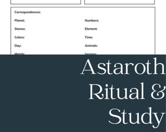 Astaroth Ritual and Study Pages