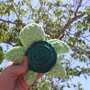 Crochet Turtle Plushie