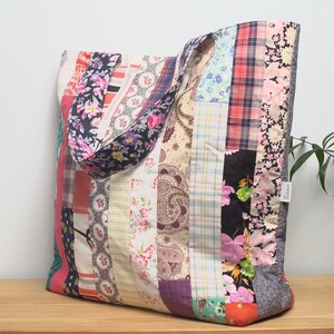 Striped Tote Bag