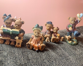 Collectible Berry Hill Bears Figurines- Vintage Religious