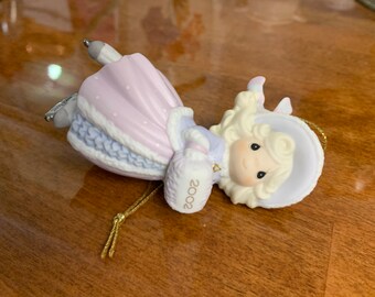 Precious Moments 2002 Baby's First Christmas Ornaments 2002