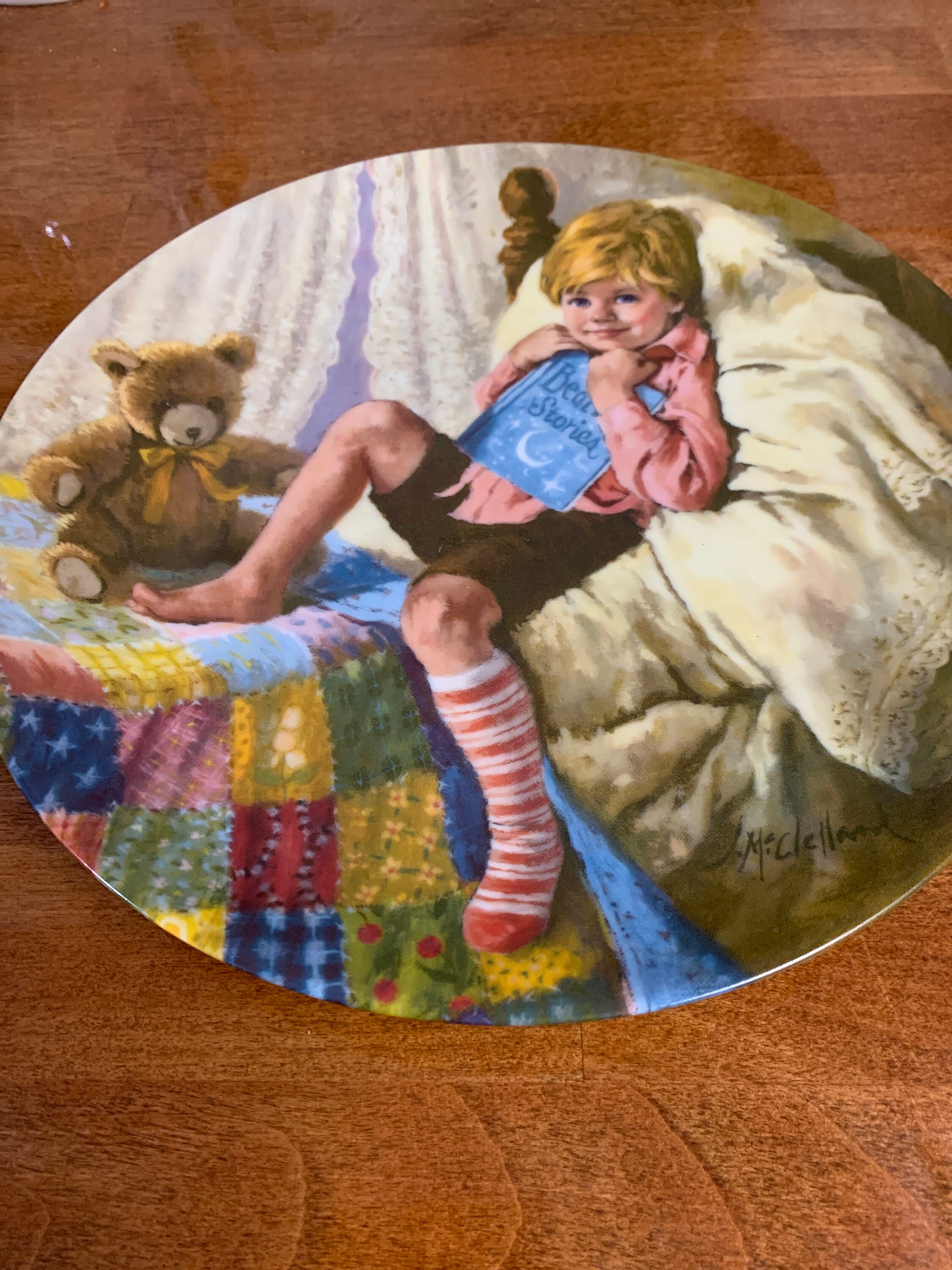 Vintage Collectable 1984 Plate “diddle Diddle Dumpling”- Limited ...