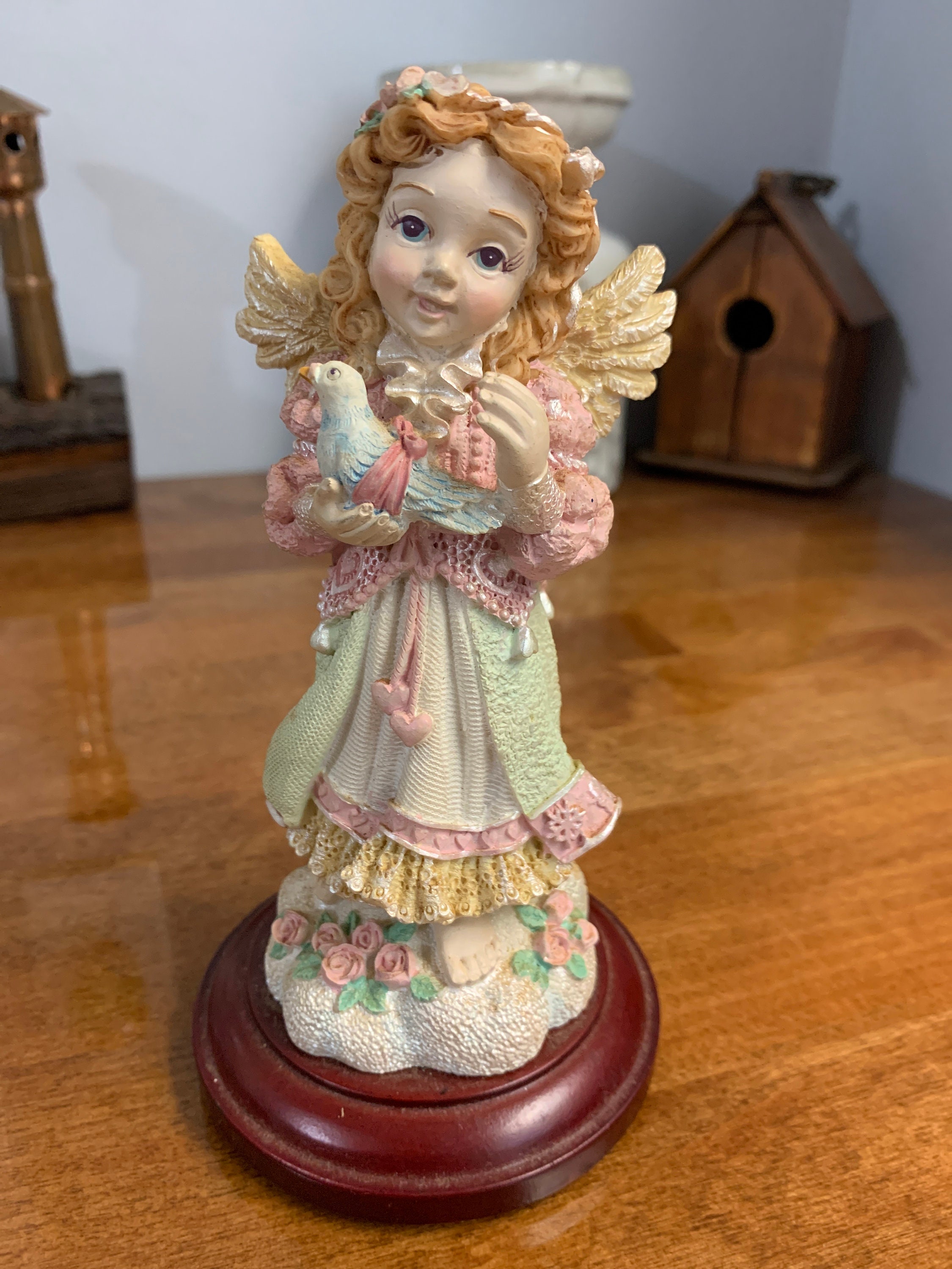アンティーク雑貨   Weihnachten 1998 House of Lloyd Figurine- Vintage Collectable 1998 Christmas Around