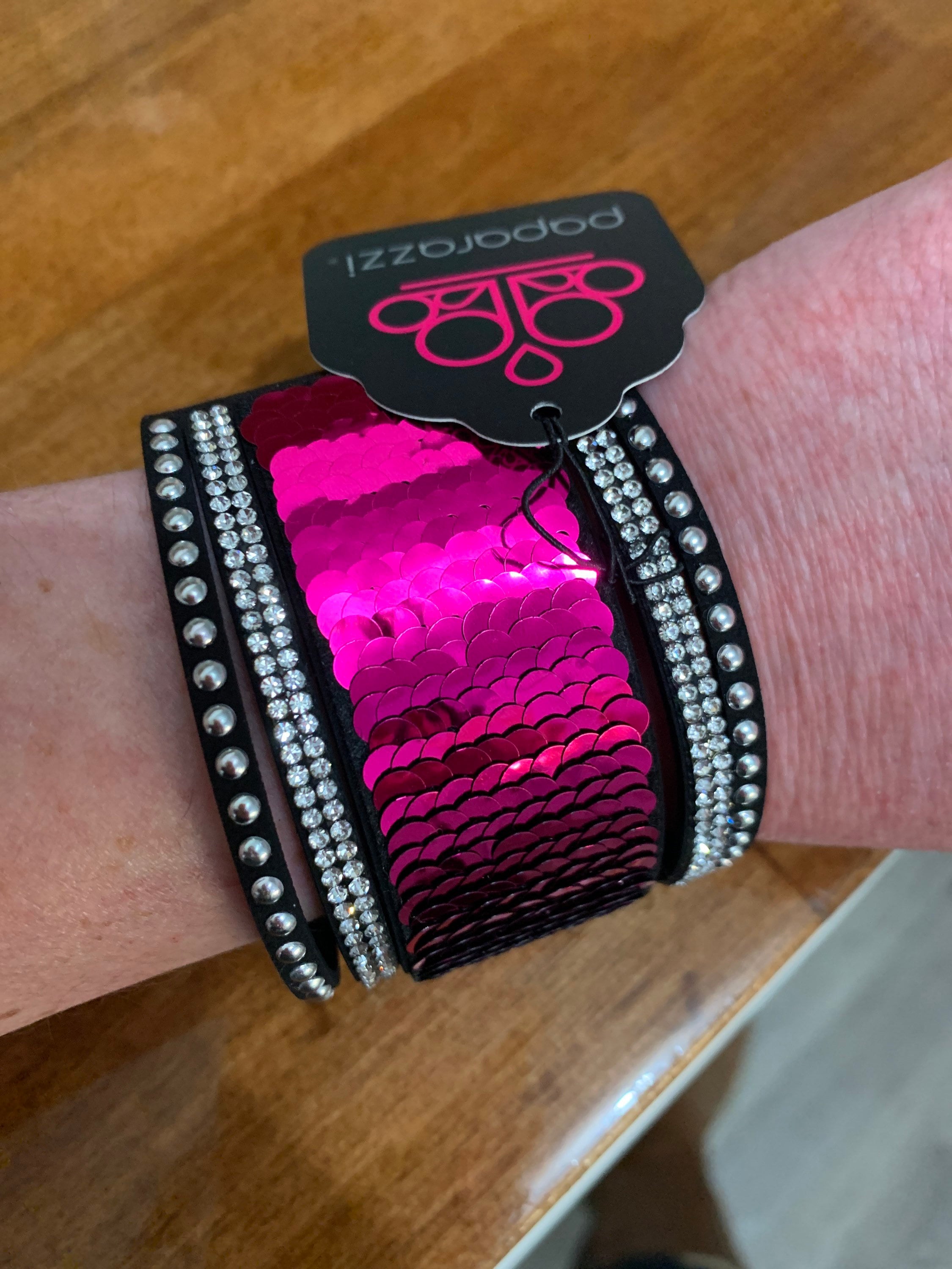 Black cuff bracelet paparazzi best sale