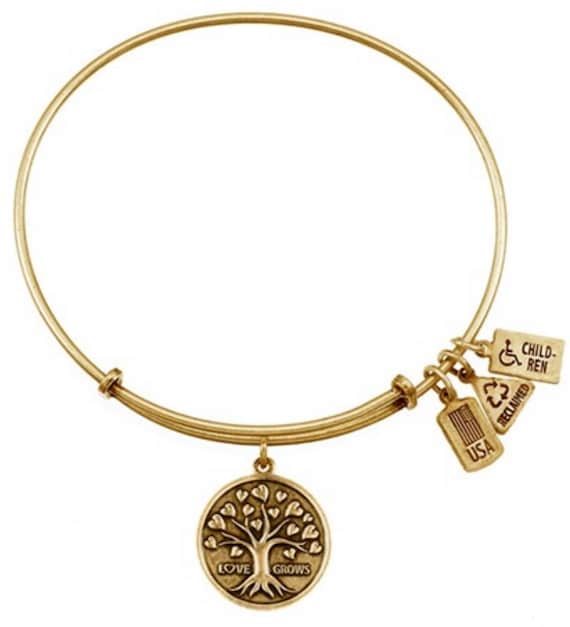 Fred Meyer Jewelers Wind Fire tree of Love Charm Bracelet in Gold Tone NEW in Original Box in Excellent Condition Etsy Canada