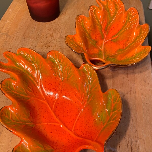 Leaf Bowls Etsy