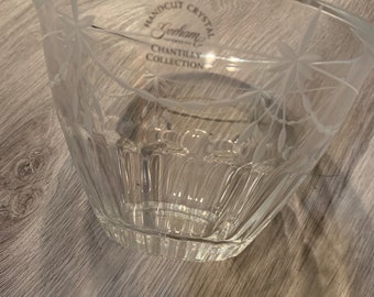Gorham China Vintage Hand-cut Crystal “Chantilly Collection” Heavy Bowl NEW in Excellent Condition!