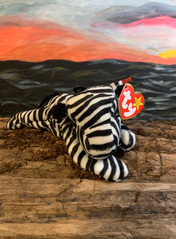 Vintage TY Original Brand Original Beanies Collection Zebra  Vintage ty Beanies main image 0